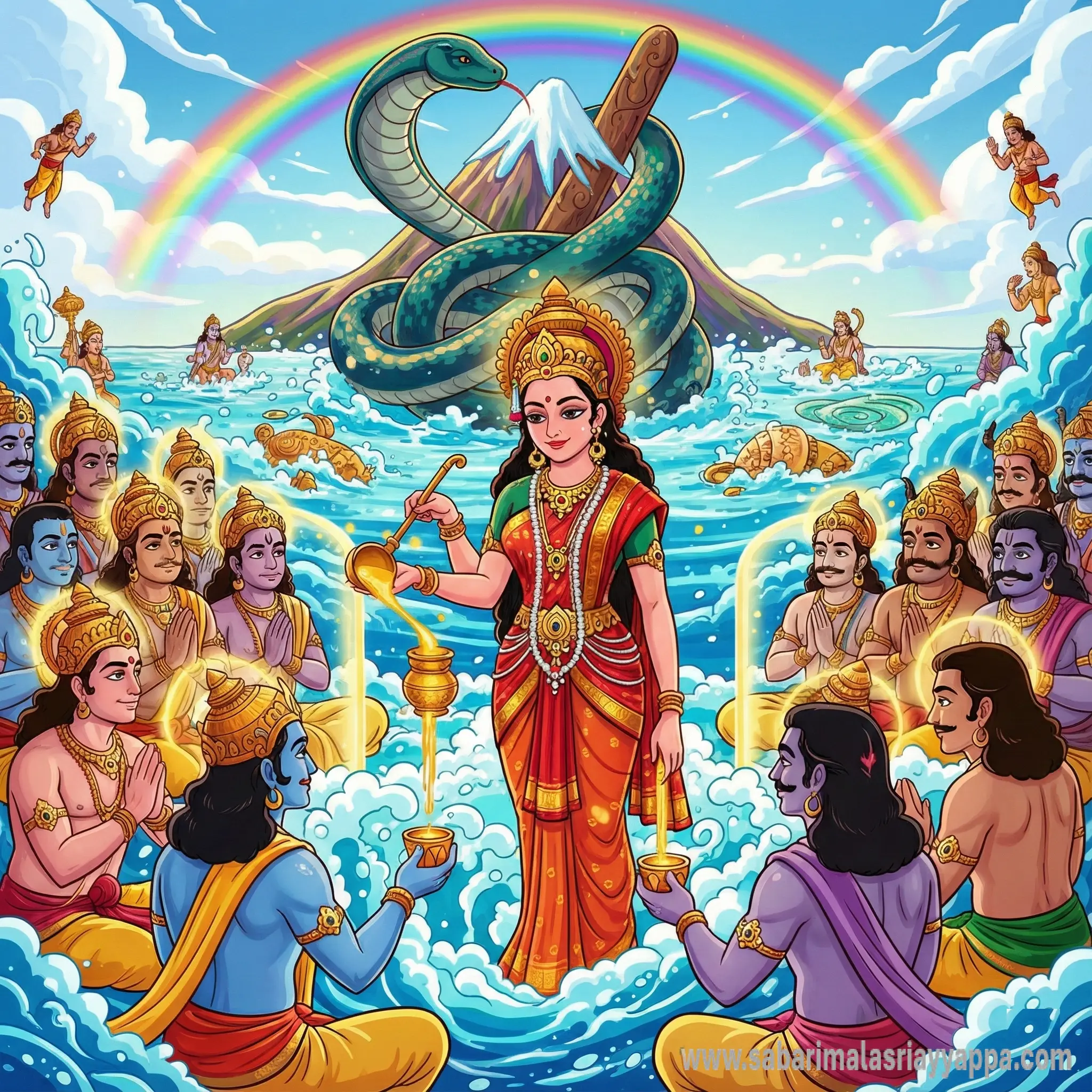 Mohini During the Sumudramadana